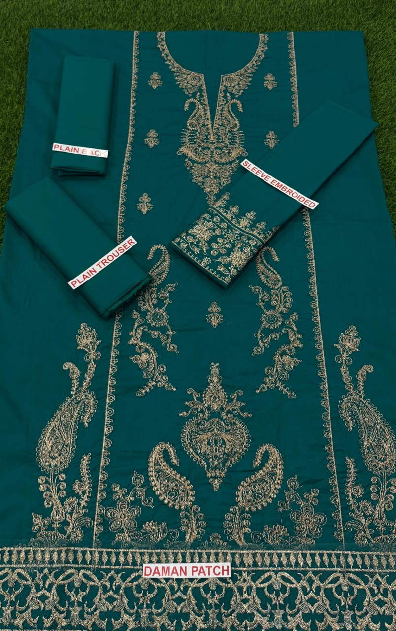 Jazmin embroidery lawn 2pc