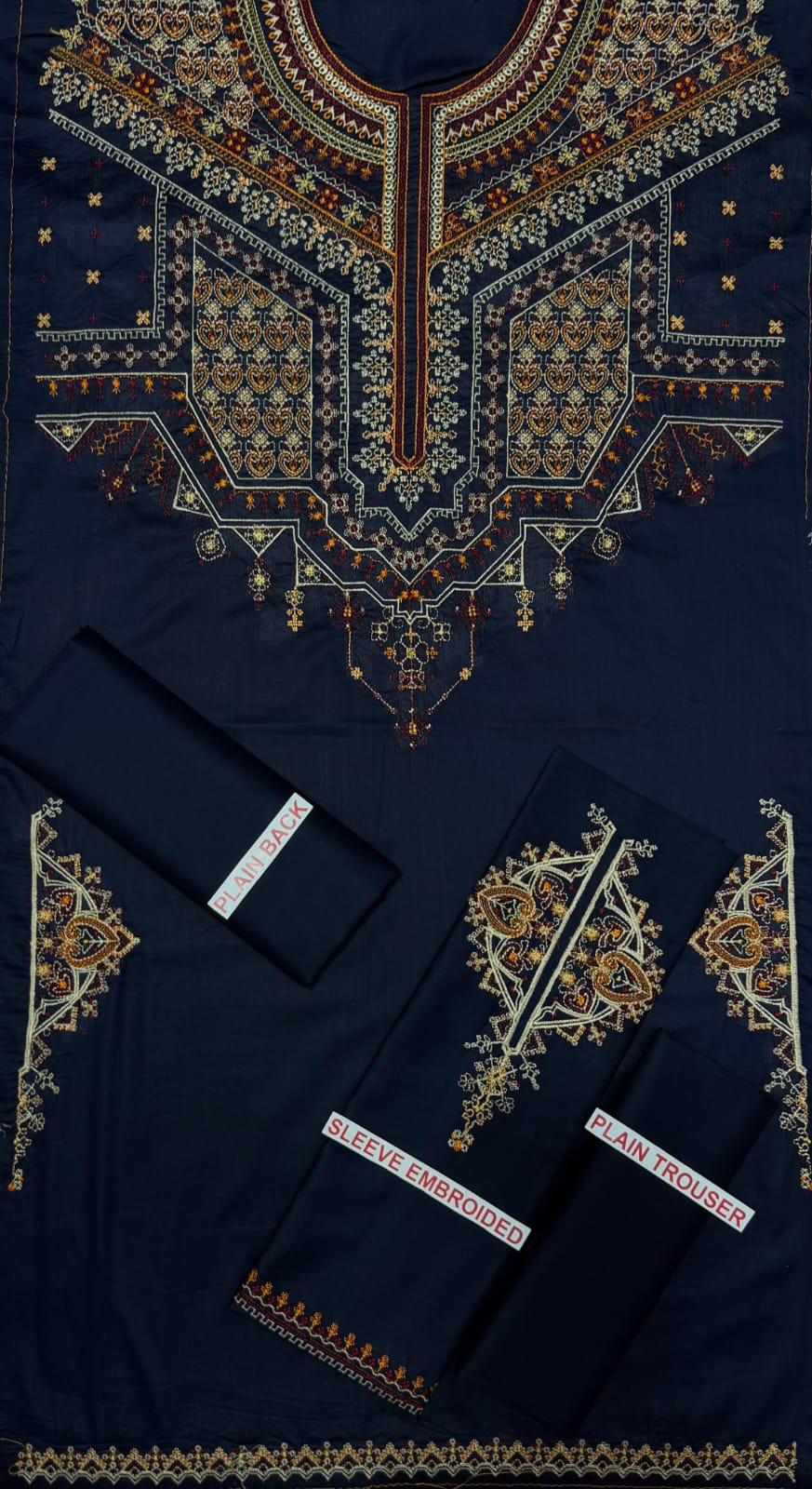 Zara shajaha embroidery 2pc lawn