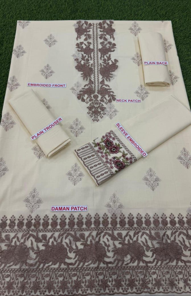 Zainab chottani embroidery lawn 2pc