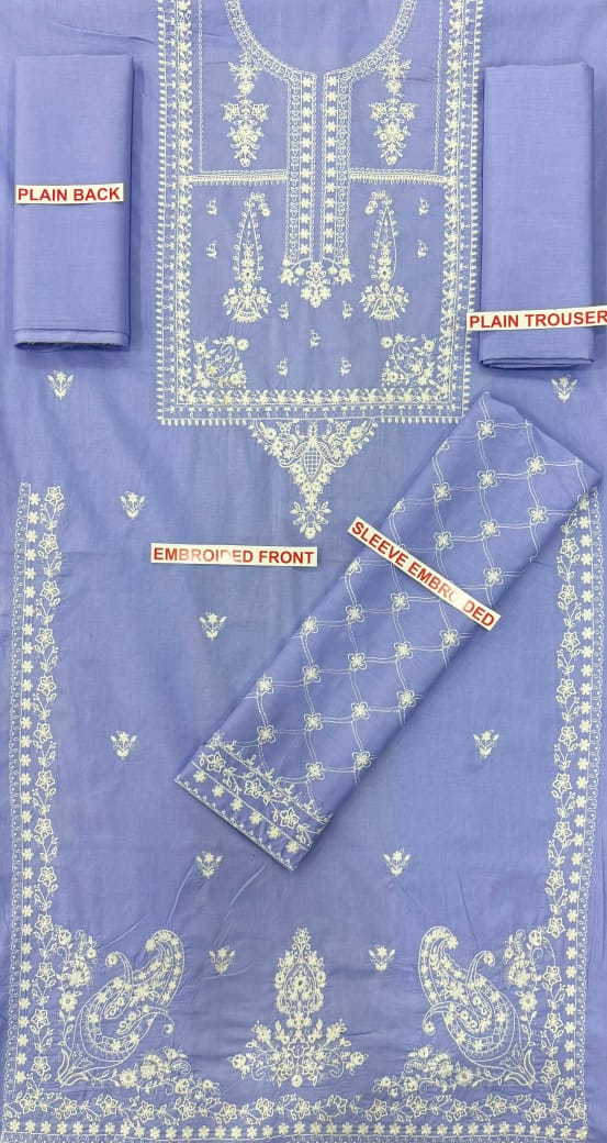 Tawakkl embroidery lawn 2pc