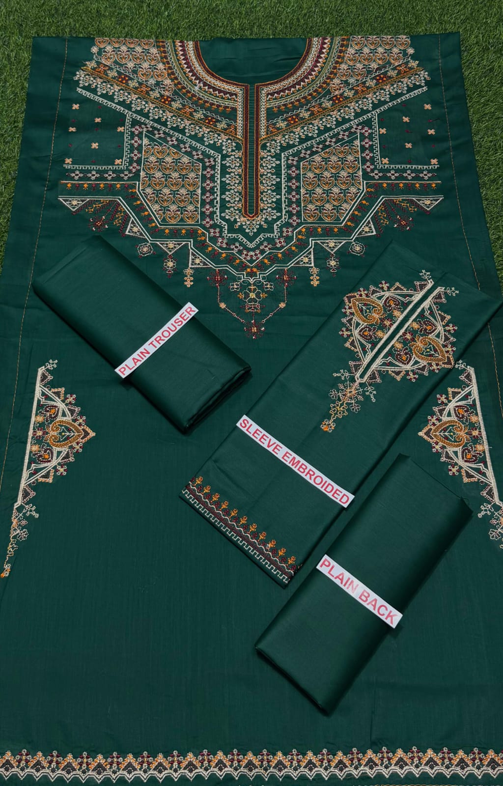 Zara shajaha embroidery 2pc lawn