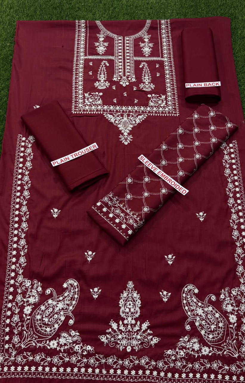 Tawakkl embroidery lawn 2pc