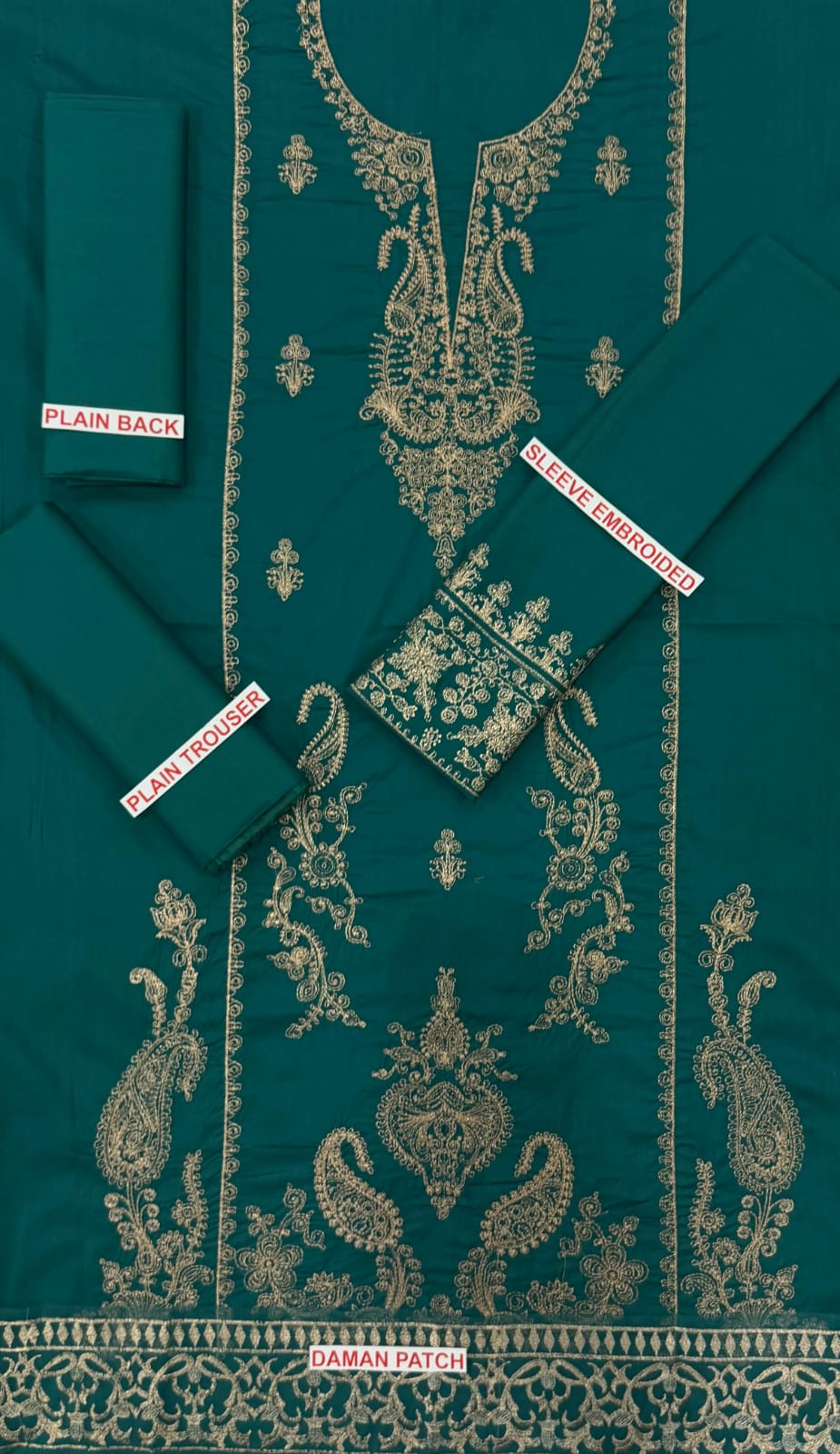 Jazmin embroidery lawn 2pc