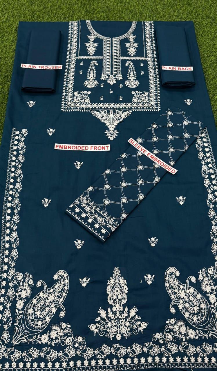 Tawakkl embroidery lawn 2pc
