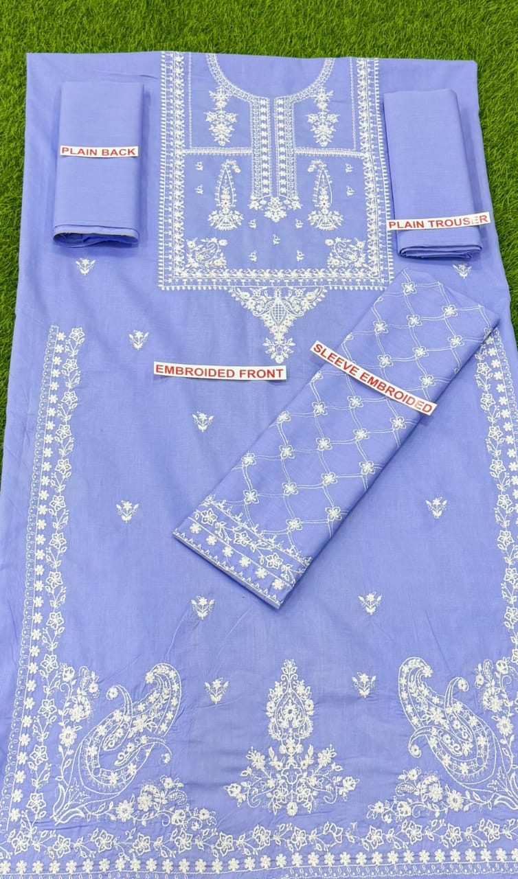 Tawakkl embroidery lawn 2pc