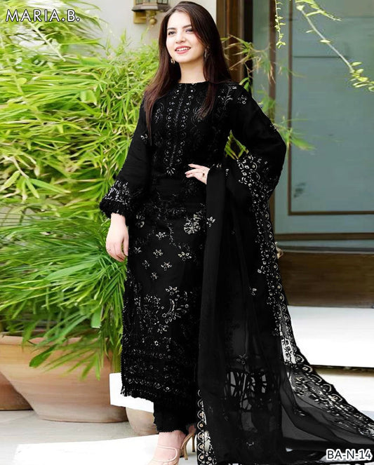 Maria.B embroidery lawn 3pc